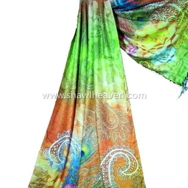 modal digital print promotional scarf/stole/foulard/hijab